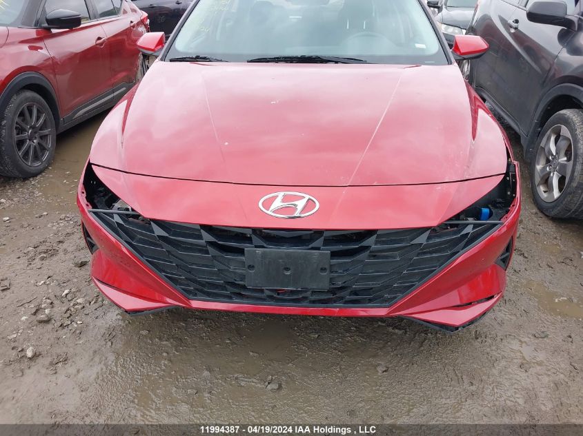 2022 Hyundai Elantra Sel VIN: KMHLM4AG2NU308951 Lot: 11994387