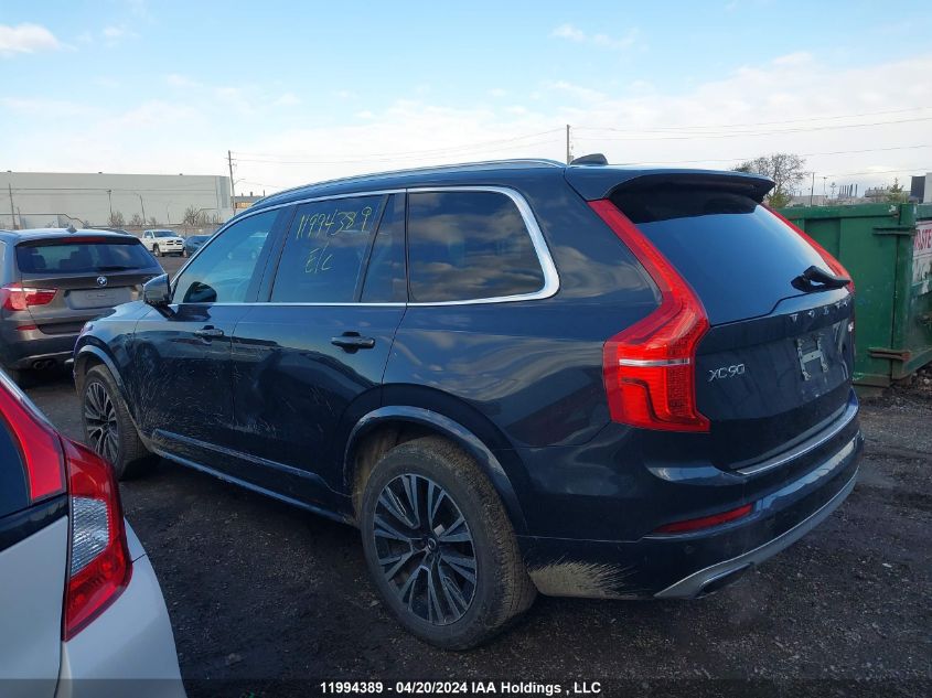 2020 Volvo Xc90 T6 Momentum VIN: YV4A22PK8L1622682 Lot: 11994389