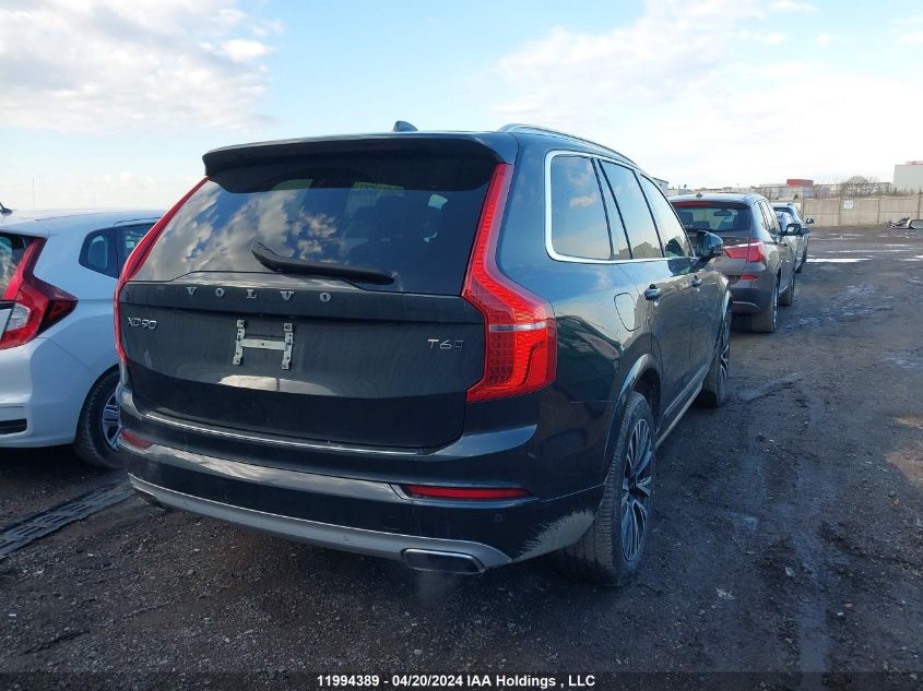 2020 Volvo Xc90 T6 Momentum VIN: YV4A22PK8L1622682 Lot: 11994389