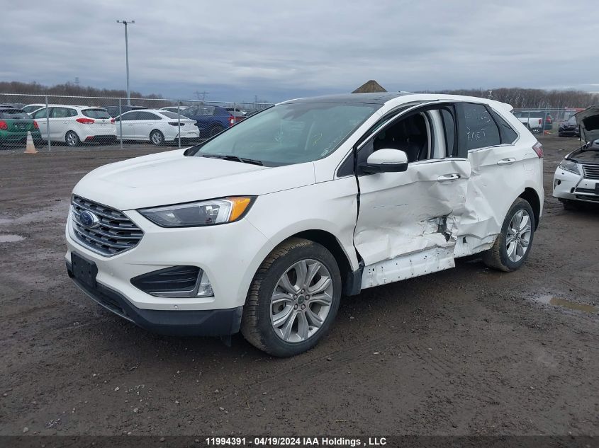 2023 Ford Edge Titanium VIN: 2FMPK4K94PBA36144 Lot: 11994391