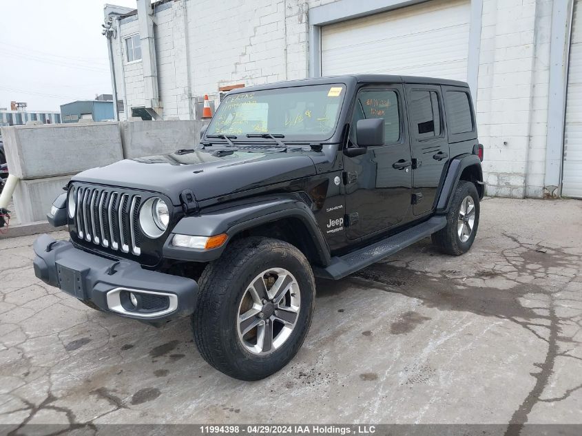 2021 Jeep Wrangler Unlimited Sahara VIN: 1C4HJXEN4MW732728 Lot: 11994398