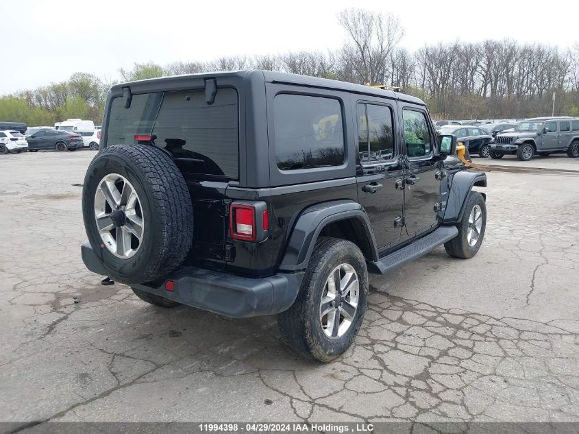 2021 Jeep Wrangler Unlimited Sahara VIN: 1C4HJXEN4MW732728 Lot: 11994398