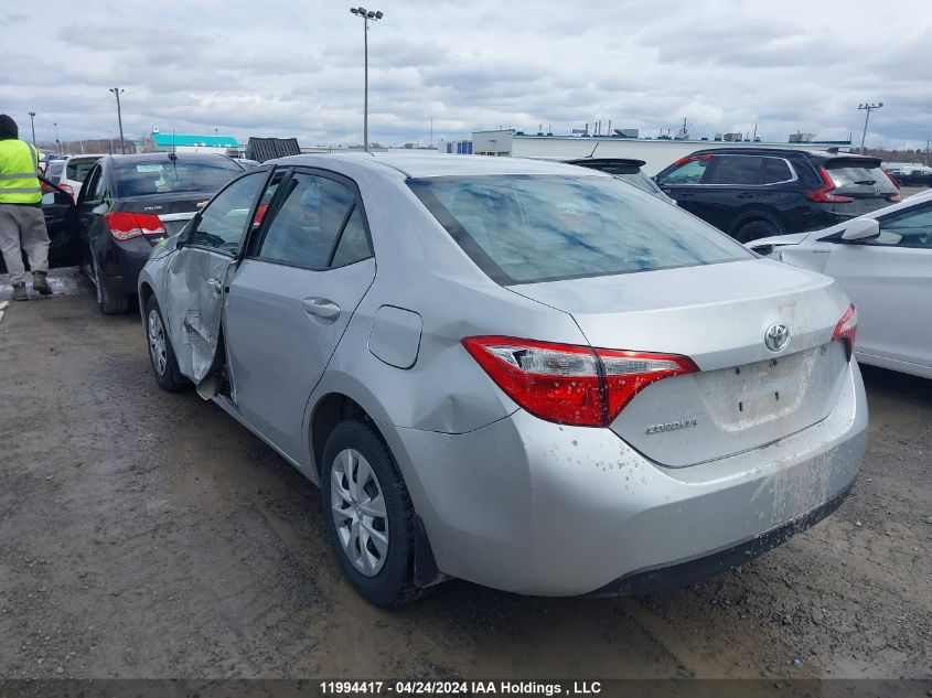 2016 Toyota Corolla VIN: 2T1BURHE6GC715690 Lot: 11994417