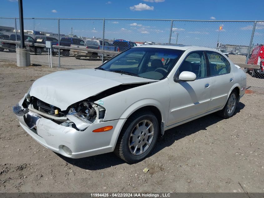 2000 Nissan Maxima Gle/Gxe/Se VIN: JN1CA31A6YT219464 Lot: 11994425