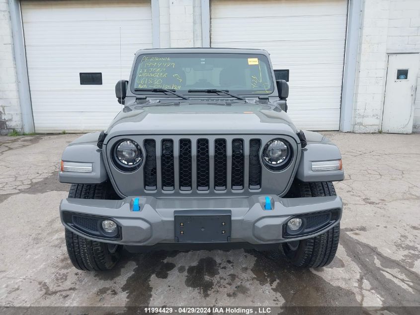 2023 Jeep Wrangler 4Xe 4-Door High Altitude VIN: 1C4JJXP67PW661830 Lot: 11994429