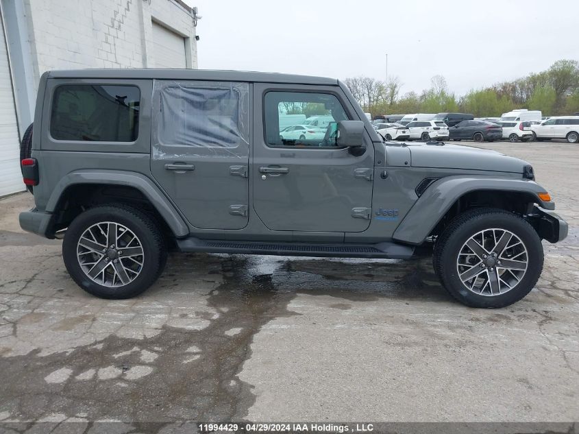 2023 Jeep Wrangler 4Xe 4-Door High Altitude VIN: 1C4JJXP67PW661830 Lot: 11994429