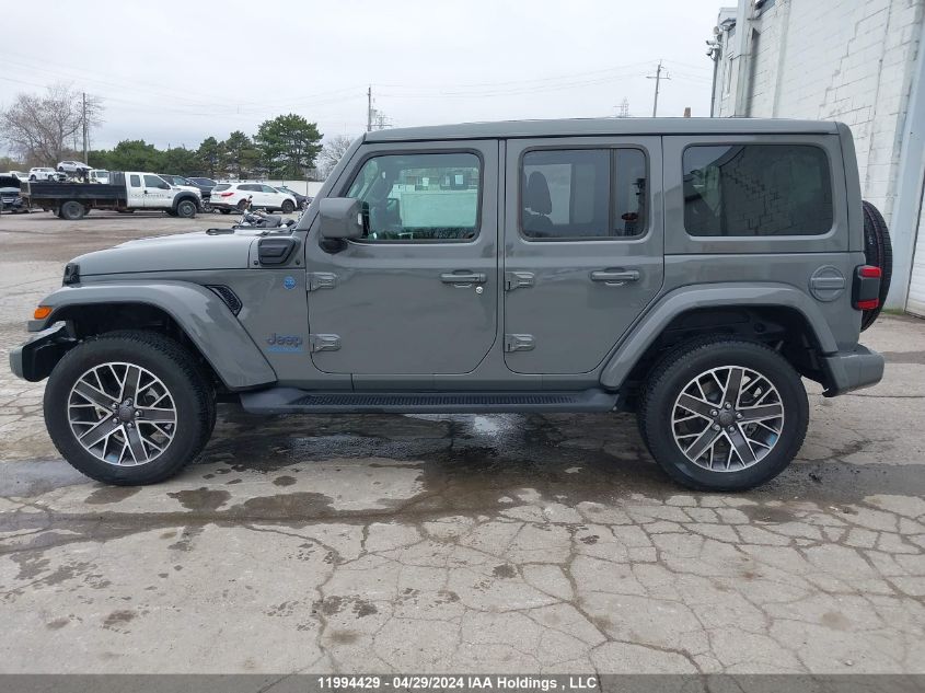 2023 Jeep Wrangler 4Xe 4-Door High Altitude VIN: 1C4JJXP67PW661830 Lot: 11994429