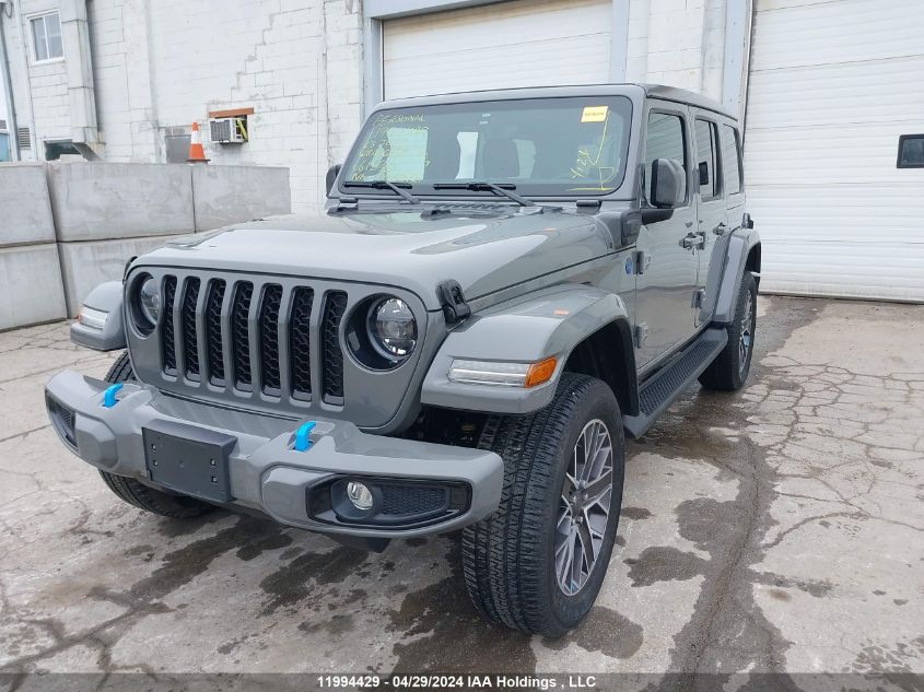 2023 Jeep Wrangler 4Xe 4-Door High Altitude VIN: 1C4JJXP67PW661830 Lot: 11994429