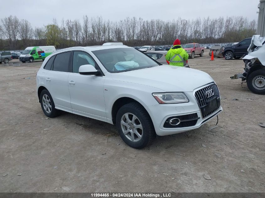 2014 Audi Q5 VIN: WA1WFCFP1EA043644 Lot: 11994465