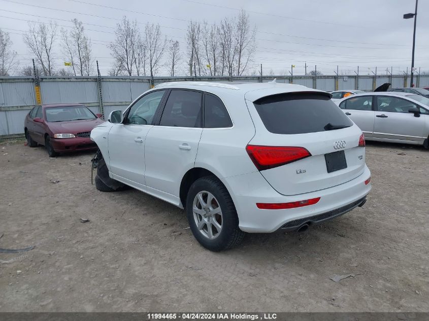 2014 Audi Q5 VIN: WA1WFCFP1EA043644 Lot: 11994465