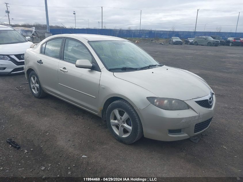 2008 Mazda Mazda3 VIN: JM1BK32F181152588 Lot: 11994468