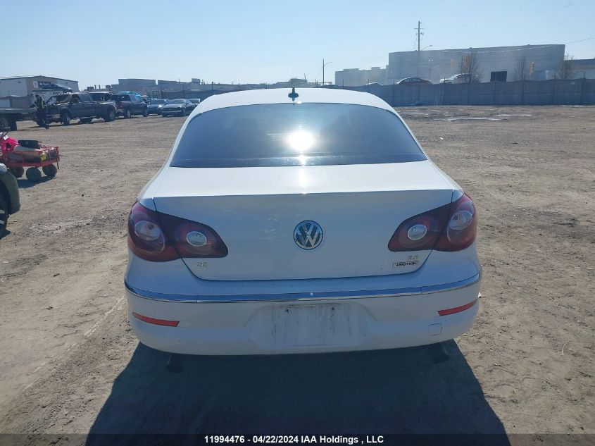 2012 Volkswagen Cc Vr6 4Motion VIN: WVWGU9AN5CE520266 Lot: 11994476