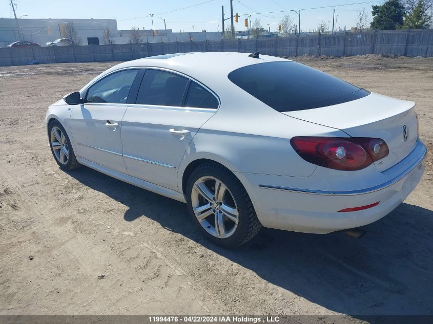 2012 Volkswagen Cc Vr6 4Motion VIN: WVWGU9AN5CE520266 Lot: 11994476