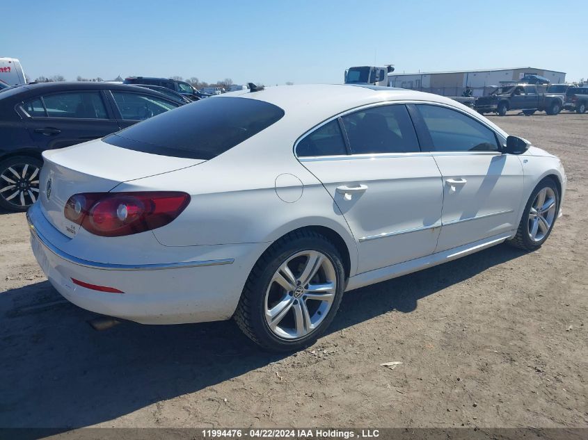 2012 Volkswagen Cc Vr6 4Motion VIN: WVWGU9AN5CE520266 Lot: 11994476