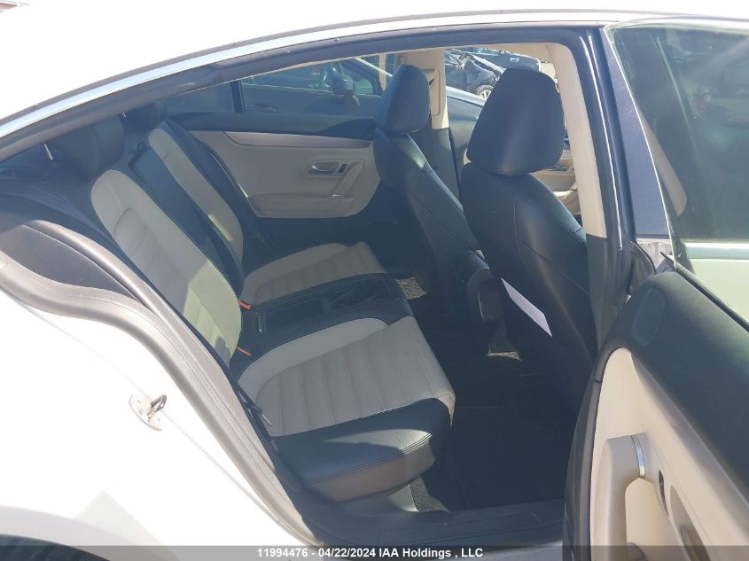 2012 Volkswagen Cc Vr6 4Motion VIN: WVWGU9AN5CE520266 Lot: 11994476