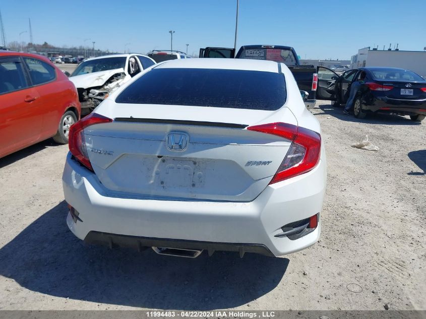 2020 Honda Civic Sport VIN: 2HGFC2F86LH024055 Lot: 11994483