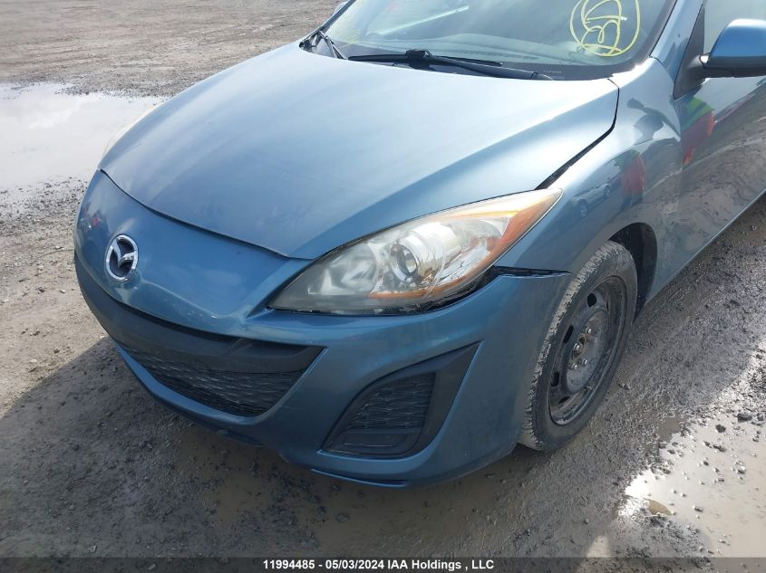 2011 Mazda Mazda3 VIN: JM1BL1KF4B1358612 Lot: 11994485