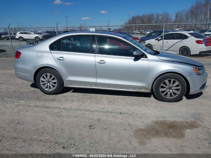 2011 Volkswagen Jetta Sedan VIN: 3VWDK7AJ5BM379750 Lot: 11994502