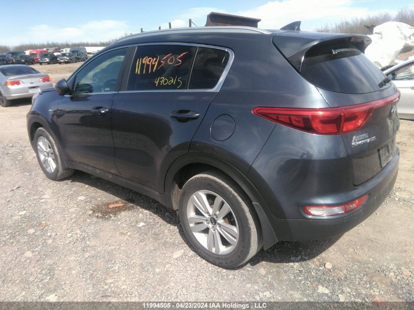 2018 Kia Sportage Lx VIN: KNDPMCAC4J7470215 Lot: 11994505