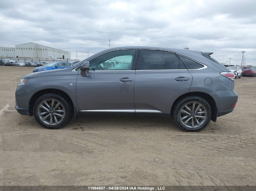 2014 Lexus Rx 350/Base/F Sport VIN: 2T2BK1BAXEC242916 Lot: 11994507