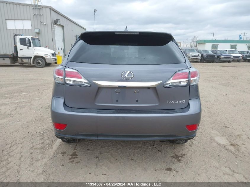 2014 Lexus Rx 350/Base/F Sport VIN: 2T2BK1BAXEC242916 Lot: 11994507