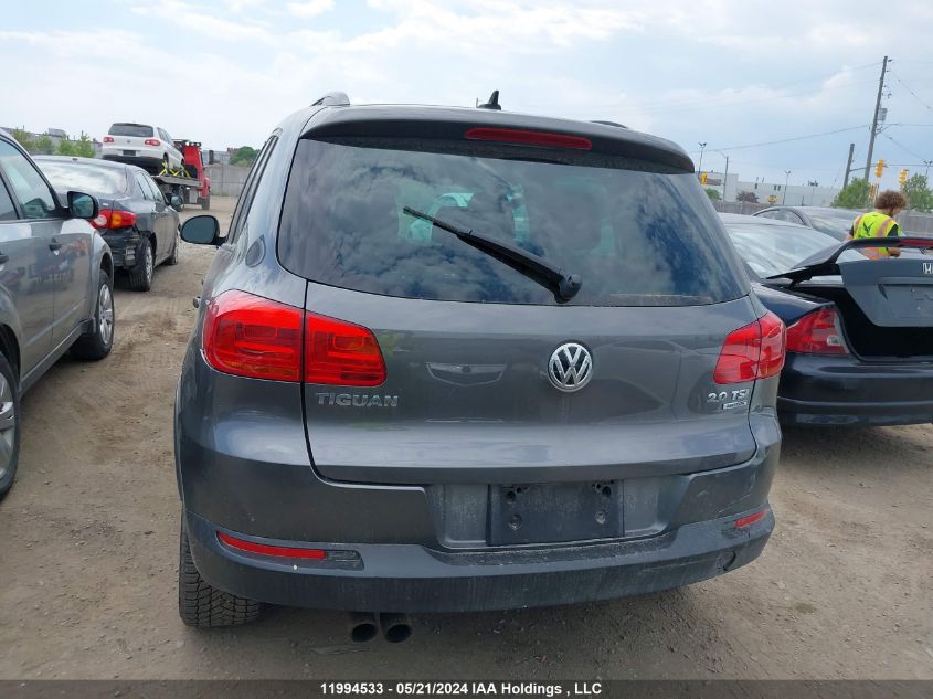 2012 Volkswagen Tiguan VIN: WVGBV7AX3CW003812 Lot: 11994533