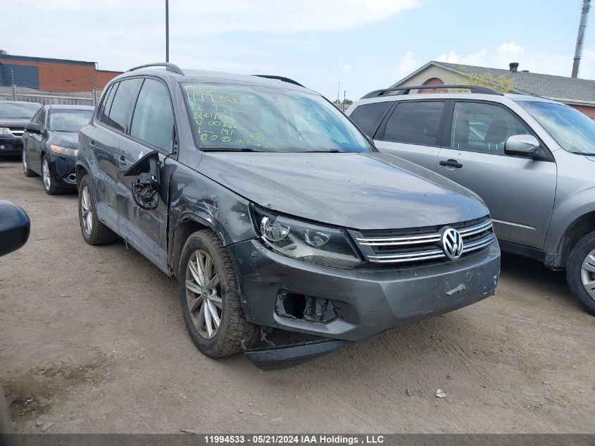 2012 Volkswagen Tiguan VIN: WVGBV7AX3CW003812 Lot: 11994533