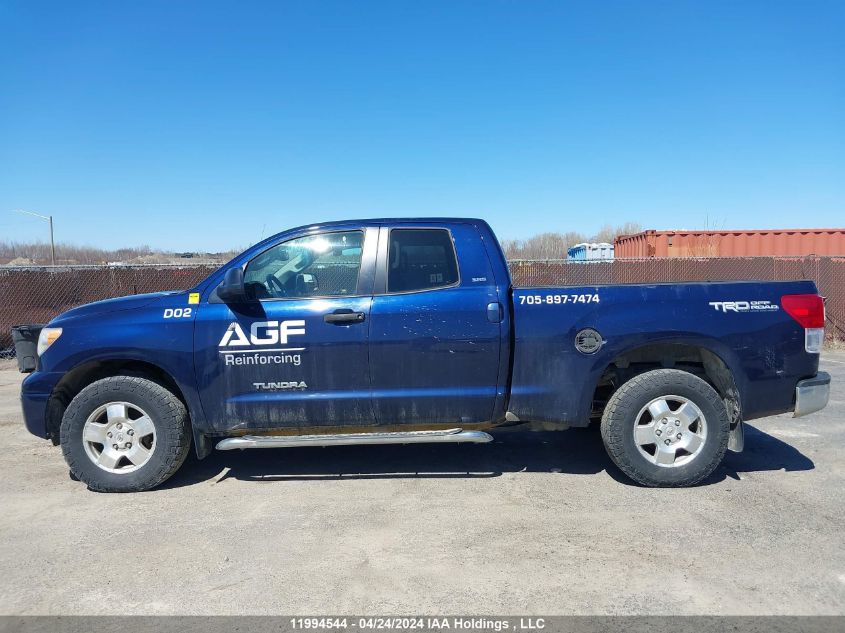 2010 Toyota Tundra Double Cab Sr5 VIN: 5TFUM5F13AX010369 Lot: 11994544