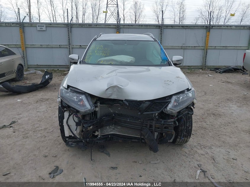 2016 Nissan Rogue VIN: 5N1AT2MV4GC869265 Lot: 11994555