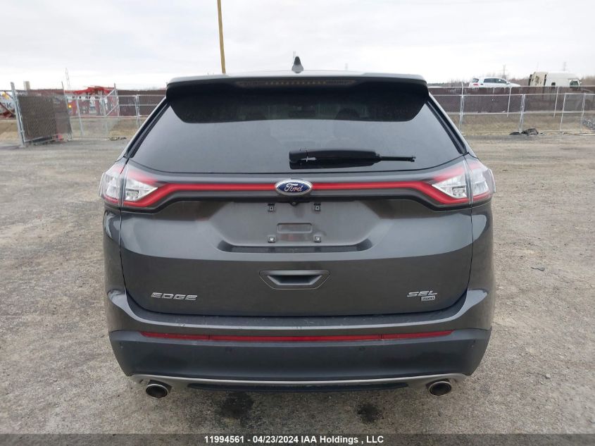 2018 Ford Edge Sel VIN: 2FMPK4J87JBB29515 Lot: 11994561