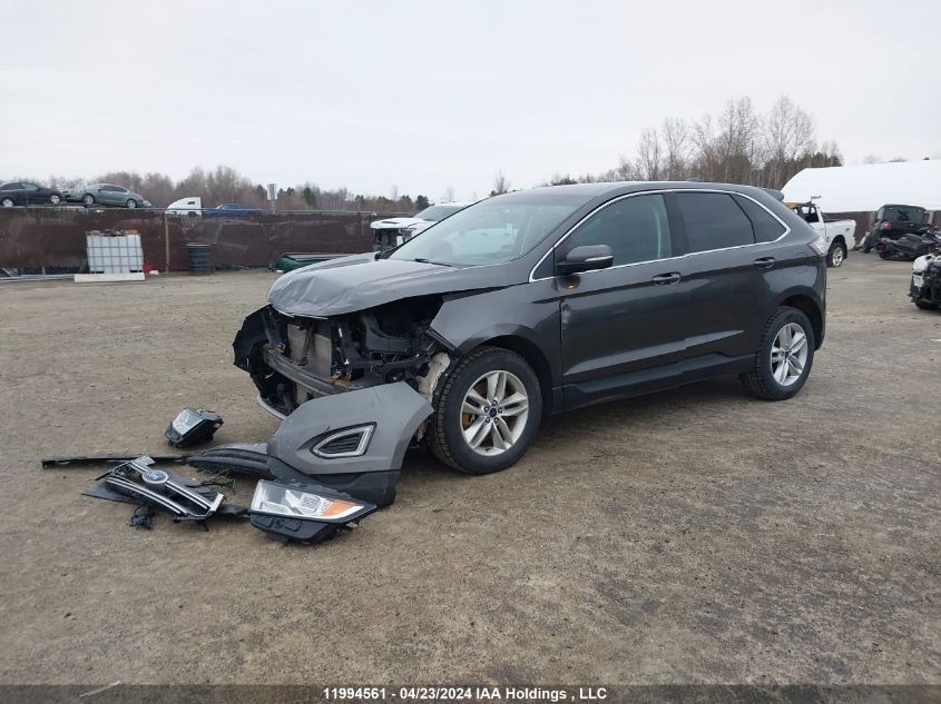 2018 Ford Edge Sel VIN: 2FMPK4J87JBB29515 Lot: 11994561