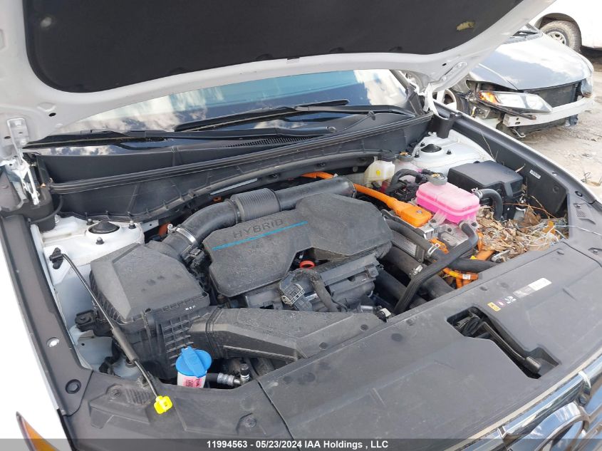 2022 Hyundai Tucson Ultimate Hybrid Awd VIN: KM8JCCA19NU070791 Lot: 11994563