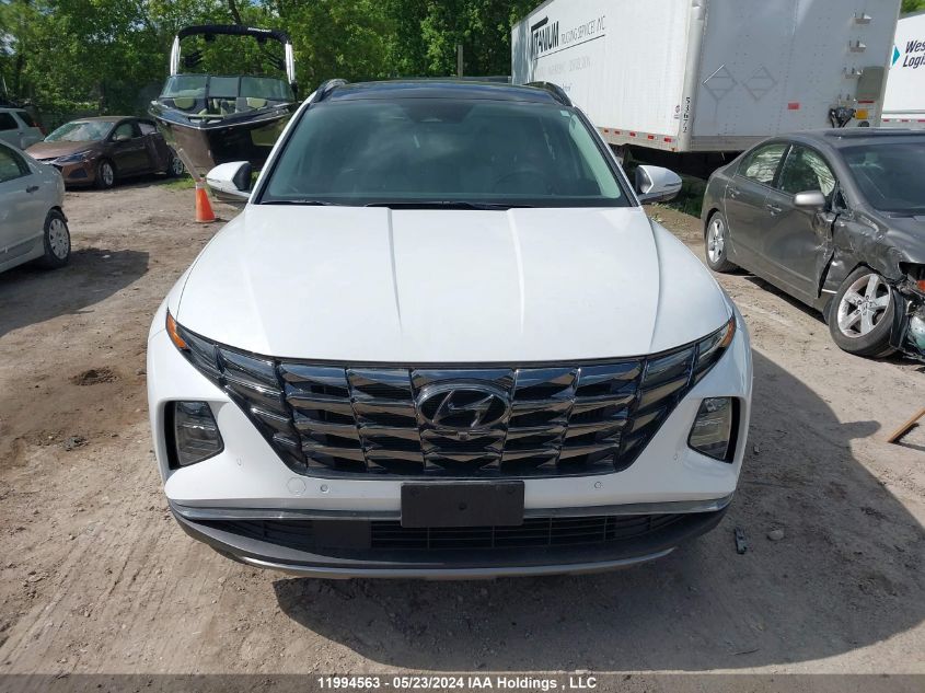 2022 Hyundai Tucson Ultimate Hybrid Awd VIN: KM8JCCA19NU070791 Lot: 11994563
