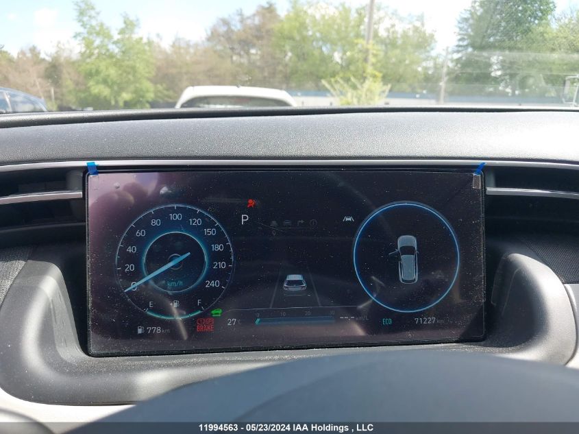 2022 Hyundai Tucson Ultimate Hybrid Awd VIN: KM8JCCA19NU070791 Lot: 11994563