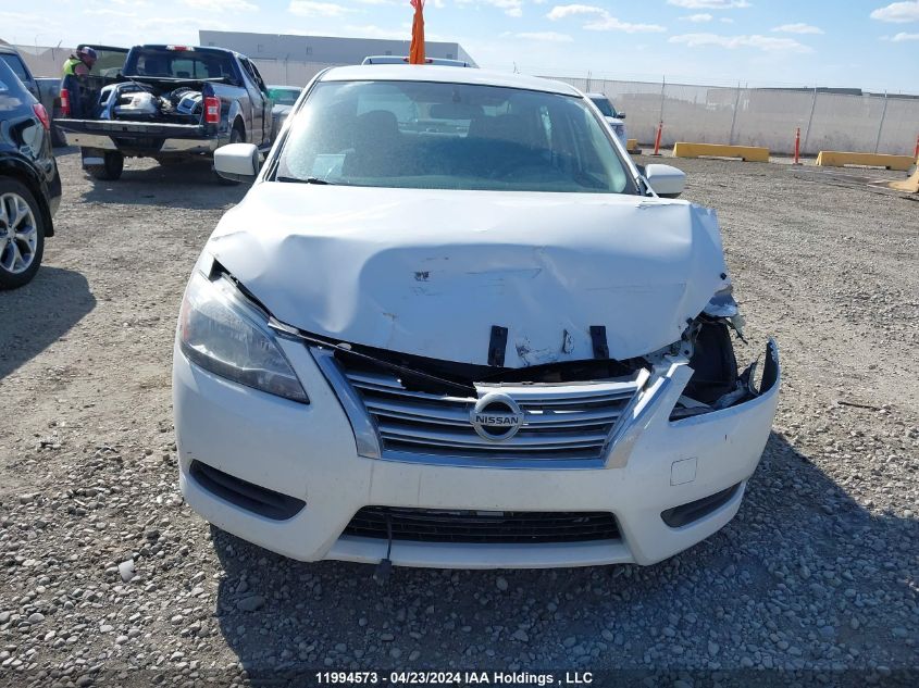 2013 Nissan Sentra S/Sv/Sr/Sl VIN: 3N1AB7AP2DL763572 Lot: 11994573