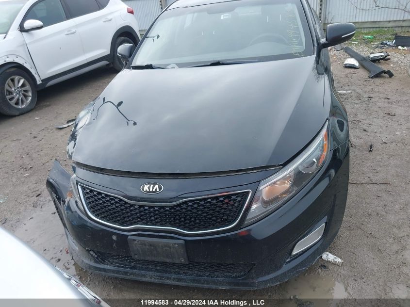 2014 Kia Optima VIN: KNAGM4A72E5495444 Lot: 11994583