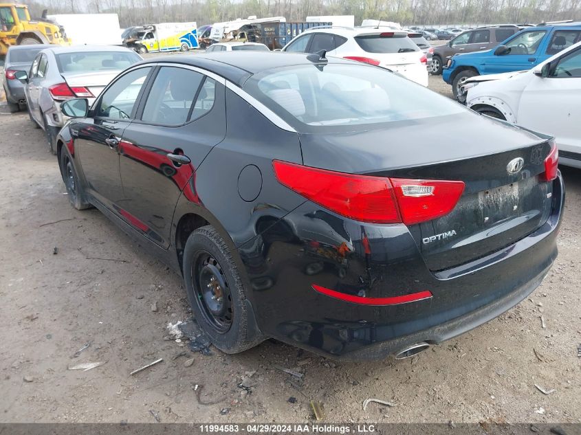 2014 Kia Optima VIN: KNAGM4A72E5495444 Lot: 11994583