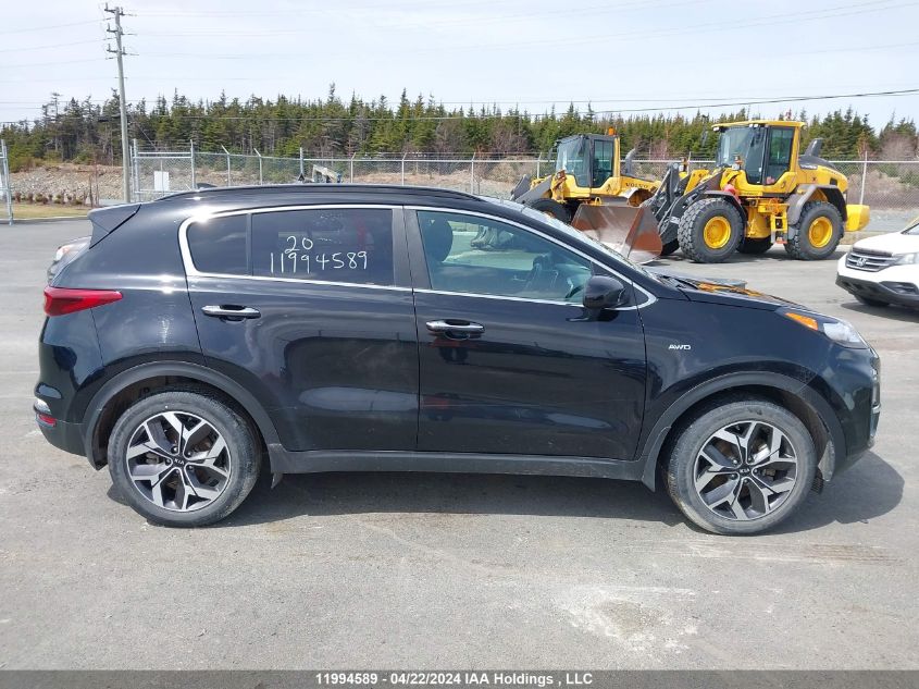 2020 Kia Sportage VIN: KNDPNCACXL7837103 Lot: 11994589