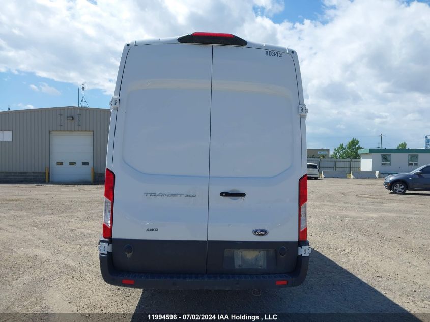 2022 Ford Transit T-250 VIN: 1FTBR3U87NKA47358 Lot: 11994596