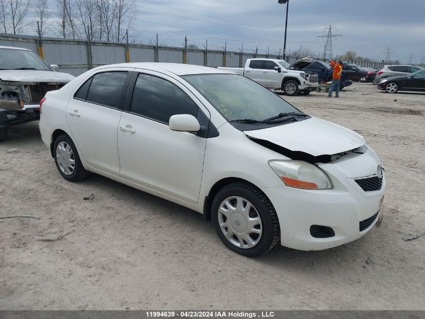 2010 Toyota Yaris VIN: JTDBT4K30A1392178 Lot: 11994639