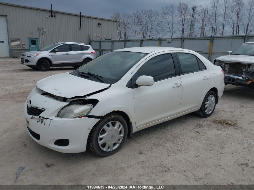 2010 Toyota Yaris VIN: JTDBT4K30A1392178 Lot: 11994639