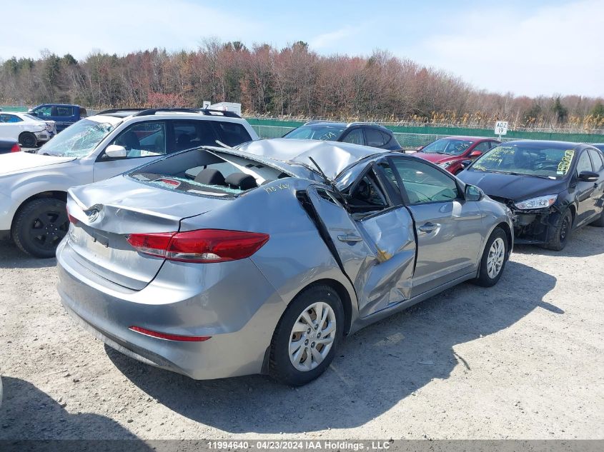 2017 Hyundai Elantra VIN: 5NPD74LF0HH119704 Lot: 11994640