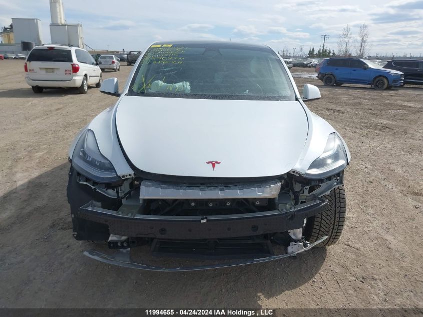 2020 Tesla Model Y VIN: 5YJYGDEE2LF017205 Lot: 11994655