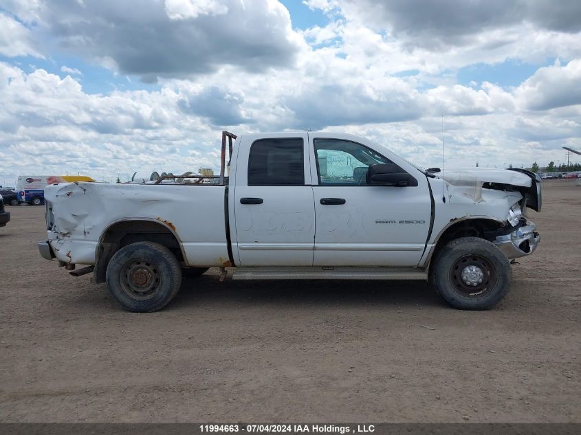 2005 Dodge Ram 2500 St VIN: 3D7KS28D05G845946 Lot: 11994663