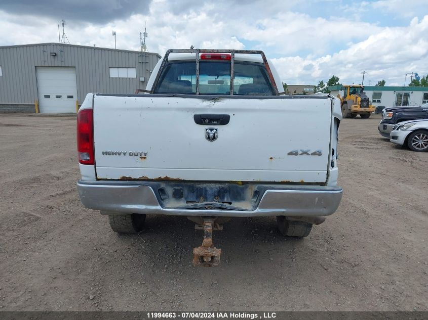 2005 Dodge Ram 2500 St VIN: 3D7KS28D05G845946 Lot: 11994663