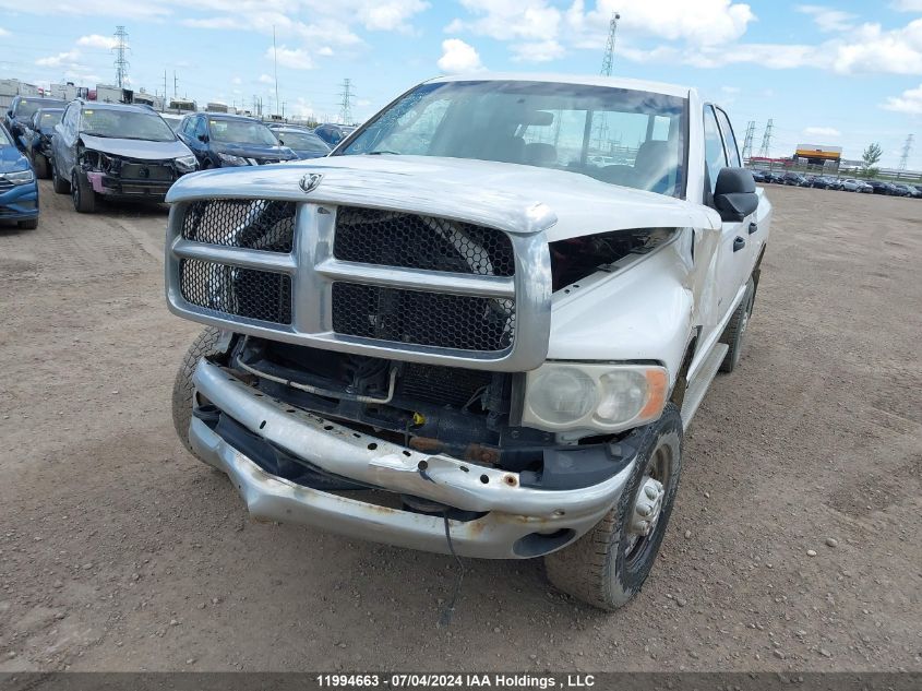 2005 Dodge Ram 2500 St VIN: 3D7KS28D05G845946 Lot: 11994663