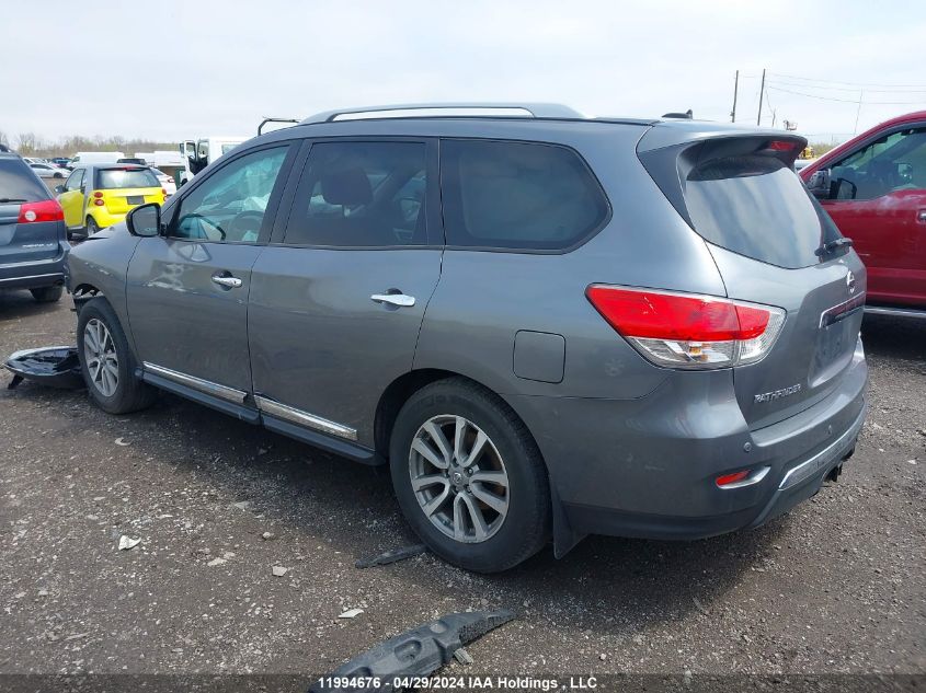 2015 Nissan Pathfinder S/Sv/Sl/Platinum VIN: 5N1AR2MM0FC679824 Lot: 11994676