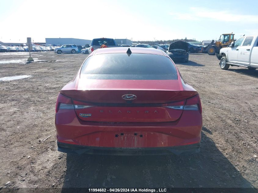 2022 Hyundai Elantra Preferred Ivt VIN: KMHLM4AG0NU311153 Lot: 11994682