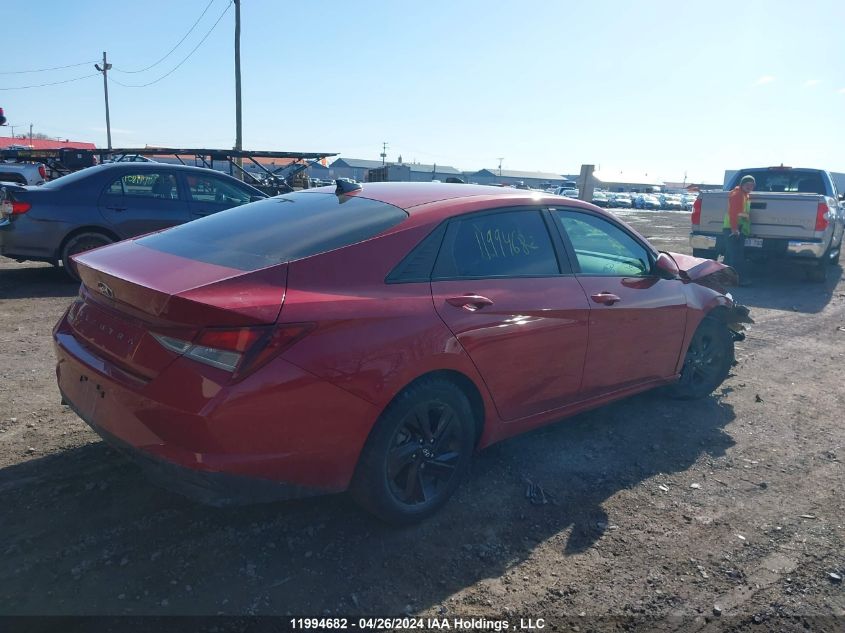 2022 Hyundai Elantra Preferred Ivt VIN: KMHLM4AG0NU311153 Lot: 11994682