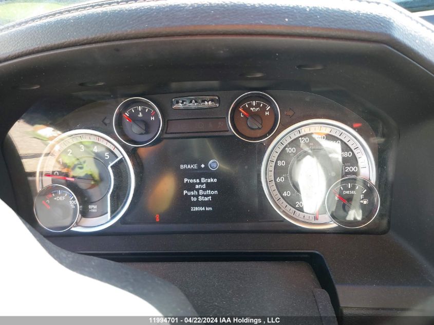 2017 Ram 3500 Laramie VIN: 3C63R3EL3HG627460 Lot: 11994701